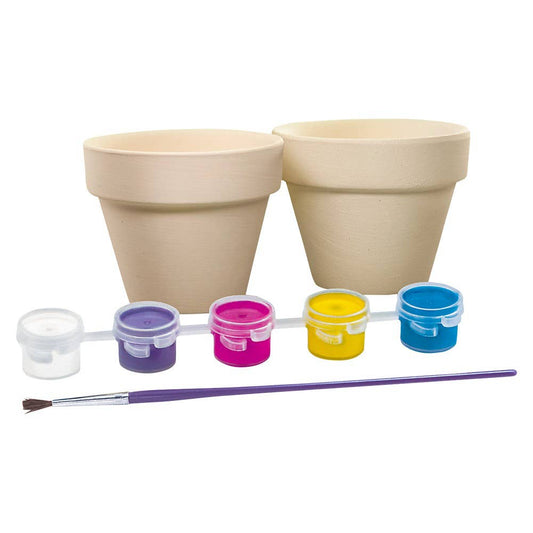 KidzMaker/Paint Your Own Terracotta Flower Pots