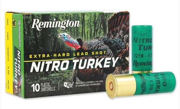 Remington Nitro Turkey Loads 12 ga 3 in 1-7/8 oz #5 1210 fps 10/ct