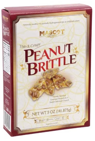 Peanut Brittle - Mascot 5 oz.