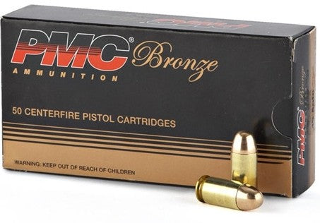 PMC Bronze Handgun Ammunition .45 ACP 230 gr. FMJ 830 fps 50/ct