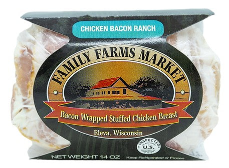 Family Farms Market Bacon Wrapped Stuffed Chicken Breast