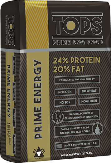 Tops Prime black bag 24/20