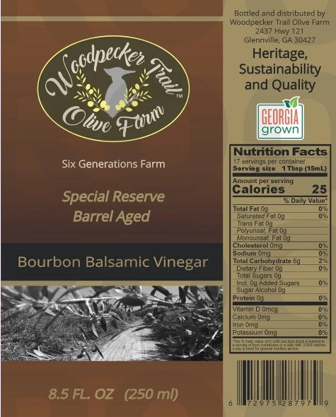 Woodpecker Trail bourbon balsamic vinegar