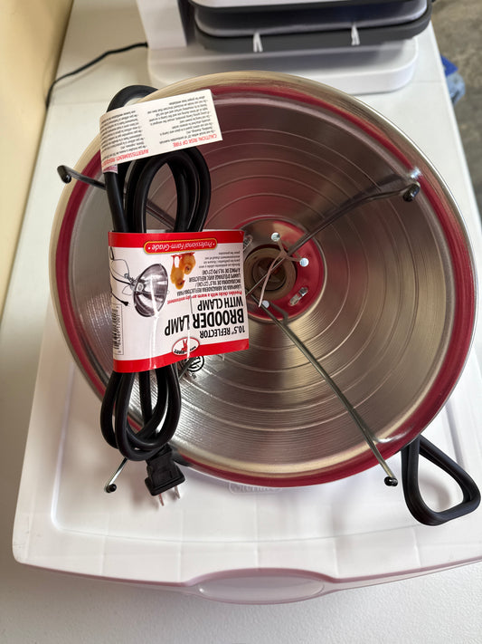 Little Giant 10.5 “ heat lamp clamp light