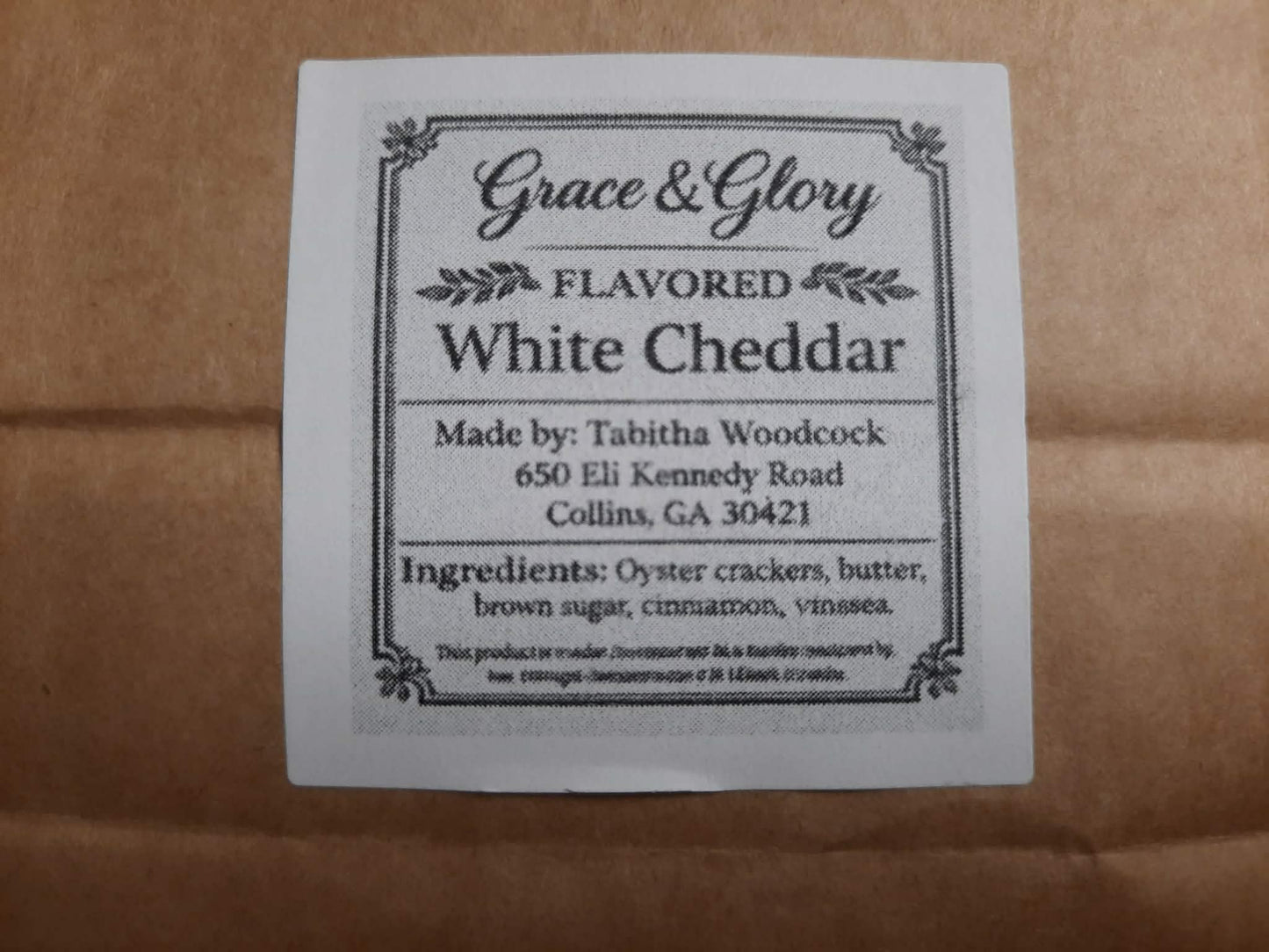 Grace & Glory Seasoned Oyster Crackers