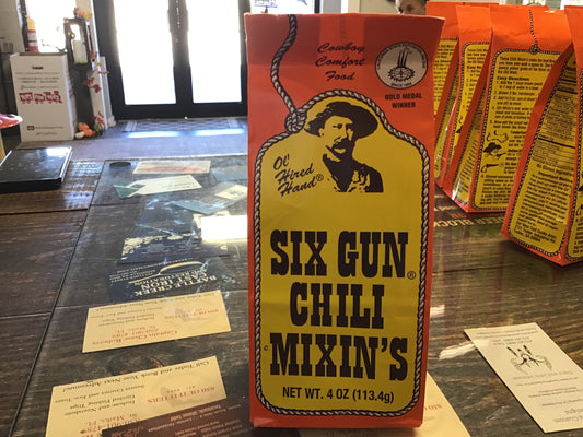 Six gun chili mix in’s