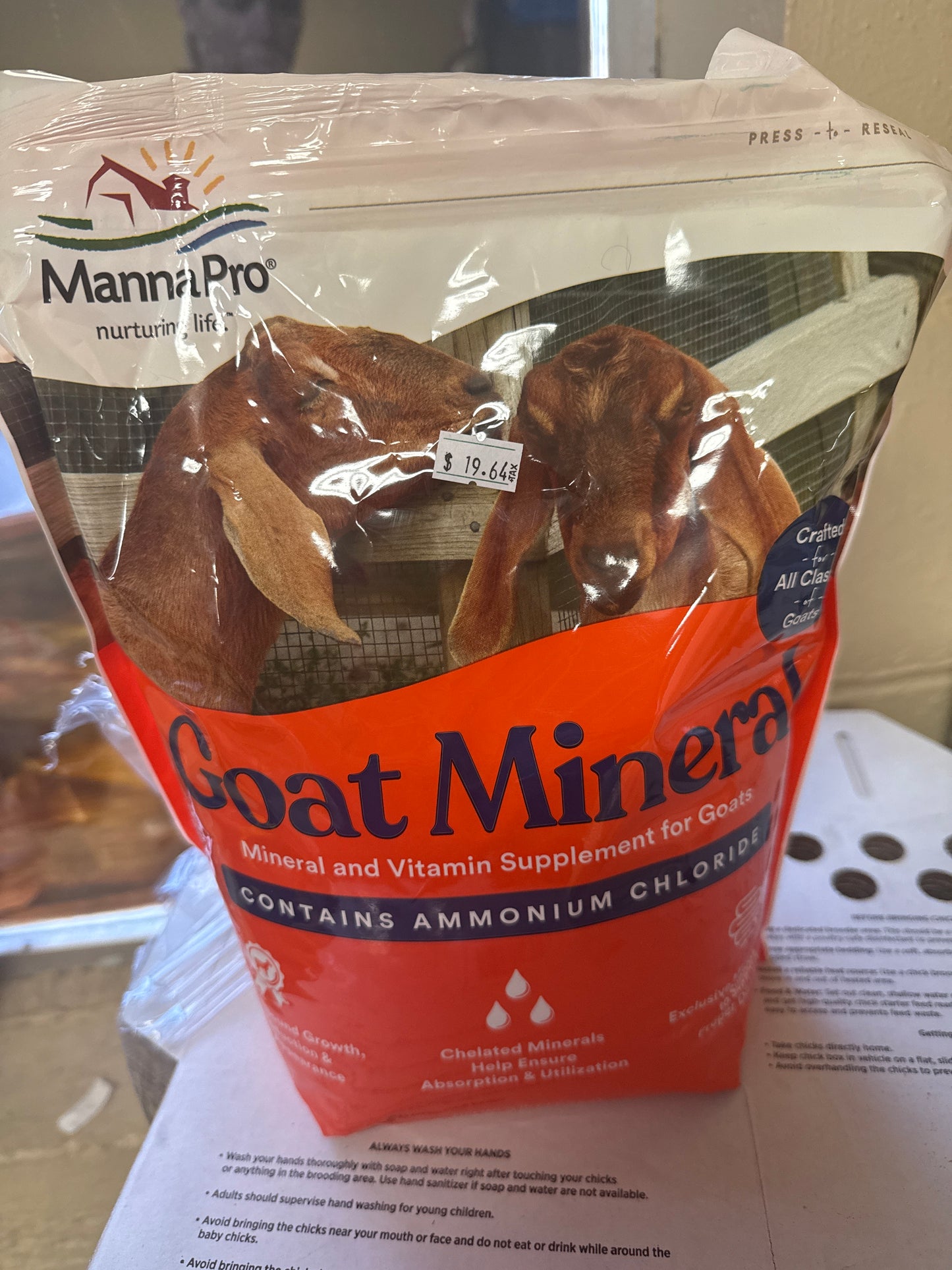 MannaPro Goat Mineral 8lbs