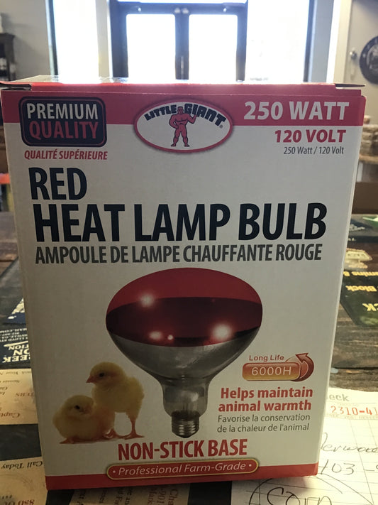 Heat lamp bulb