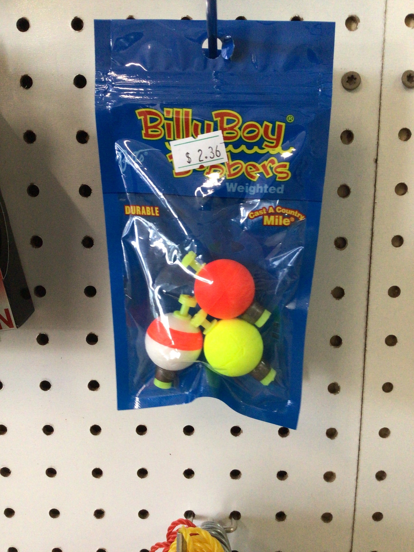 Billy boy bobbers round weighted
