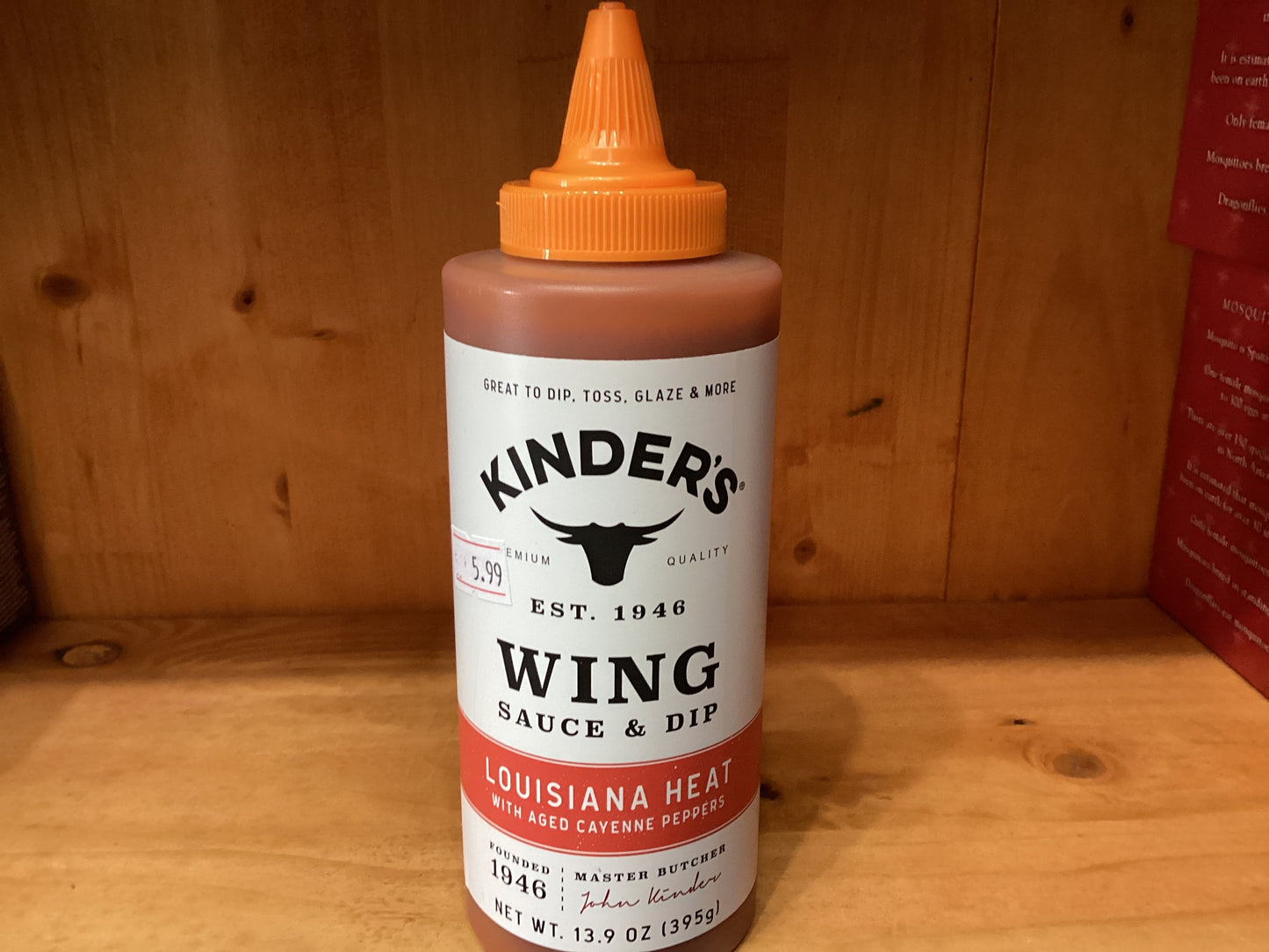 Kinder’s Wing Sauce Louisiana Heat