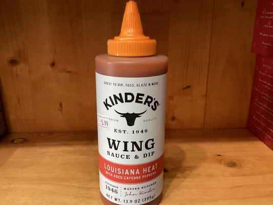Kinder’s Wing Sauce Louisiana Heat