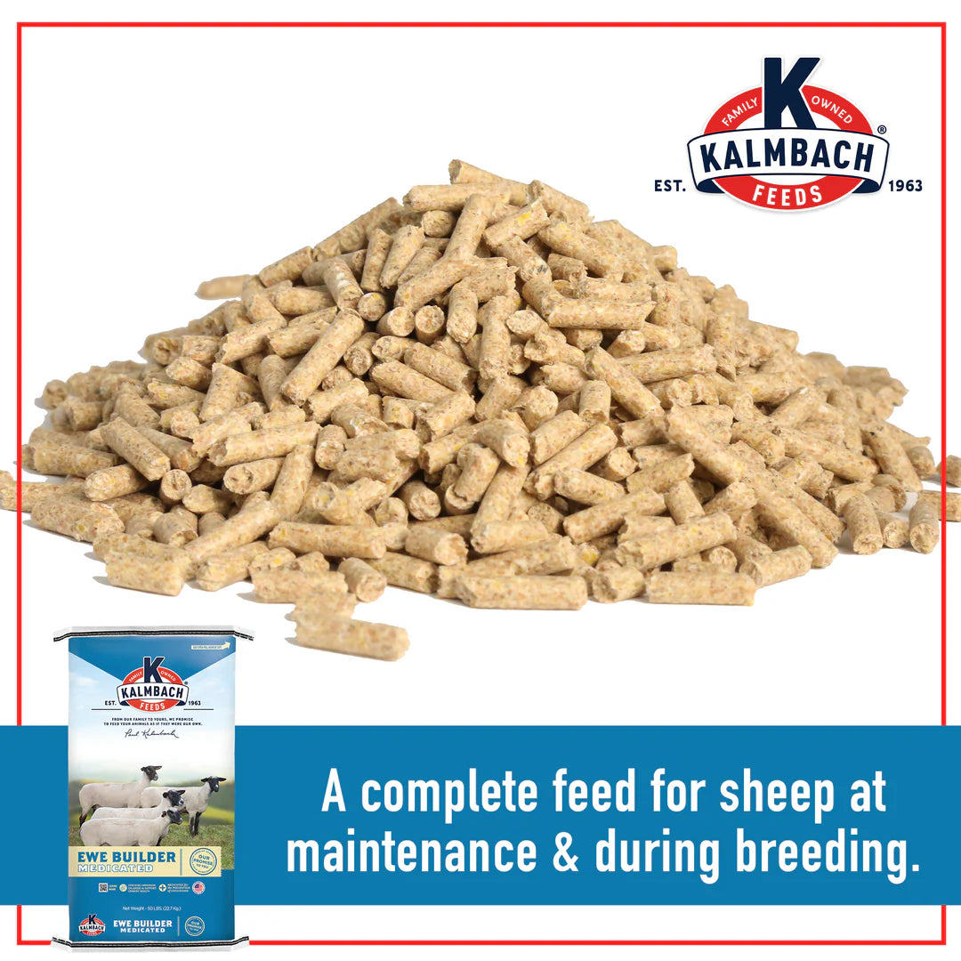 16% ewe builder pellet bov