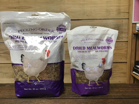 Pecking Order Dried Mealworms
