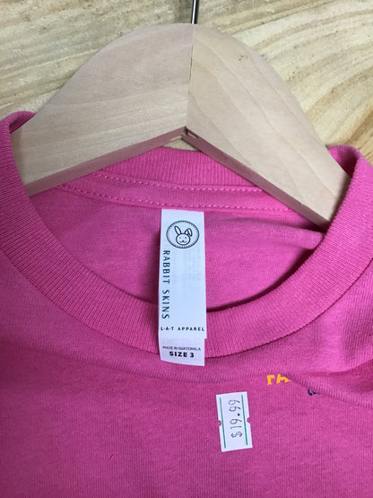 Kids frog tshirts pink