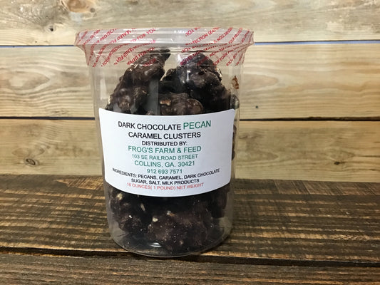 Frog’s Dark Chocolate Pecan Clusters 16oz
