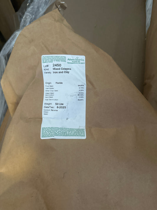Iron & Clay Peas 50lbs