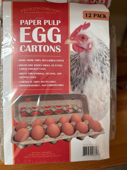 Paper Plus Egg Cartons 12 pack