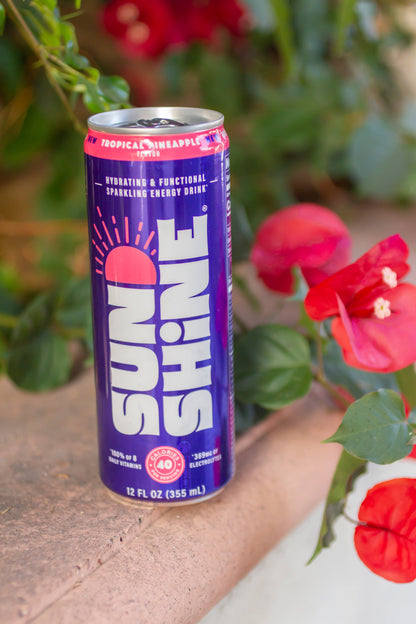 Sunshine Energy - Tropical Pineapple (12 pk- 12oz)