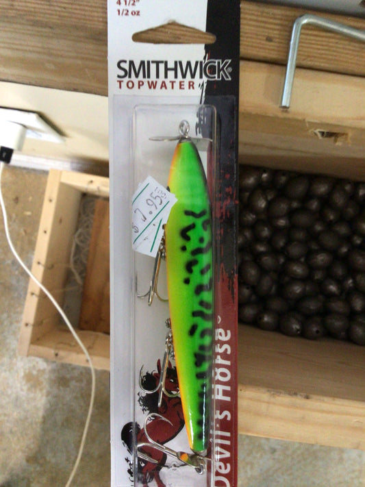 Smithwick topwater devil’s horse