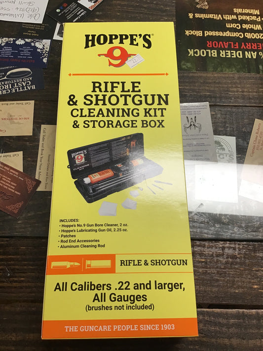 Hoppe’s rifle and shotgun cleaning kit