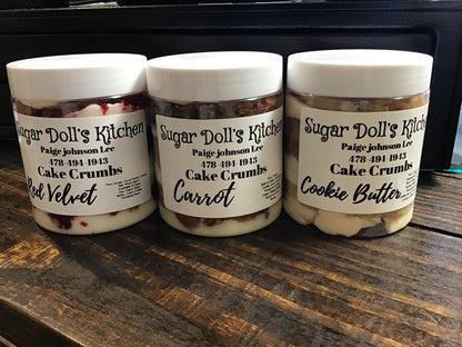 Sugar Doll’s Kitchen-cake crumbs