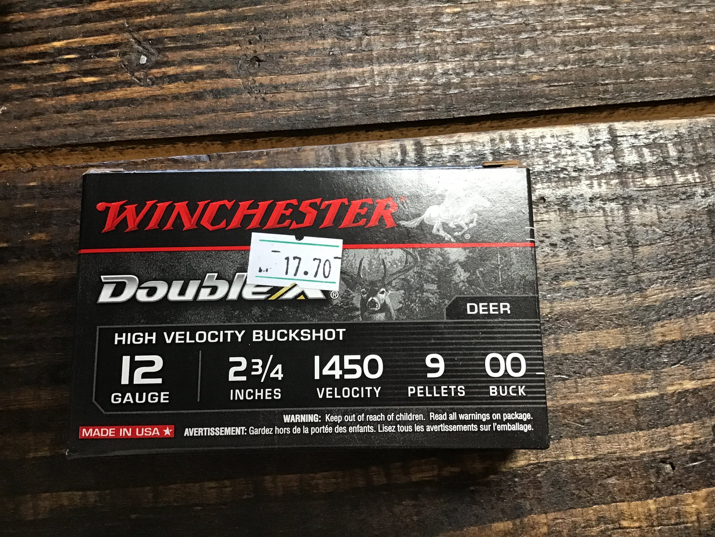 Win 12 ga 2 3/4 00 Buck