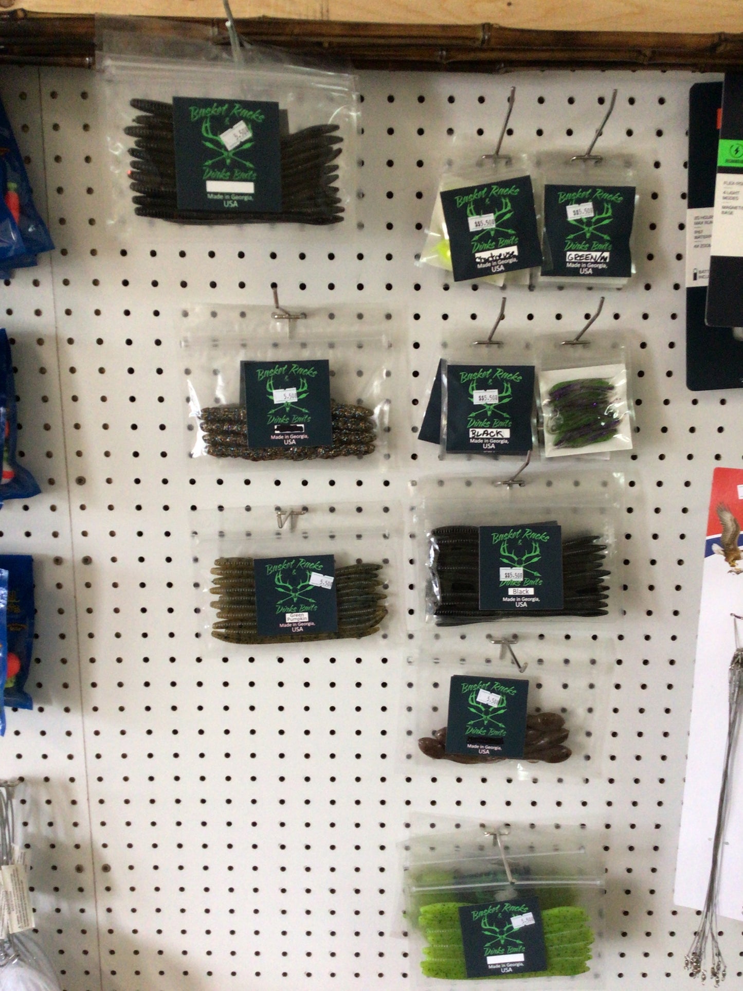 Dirks baits basket racks