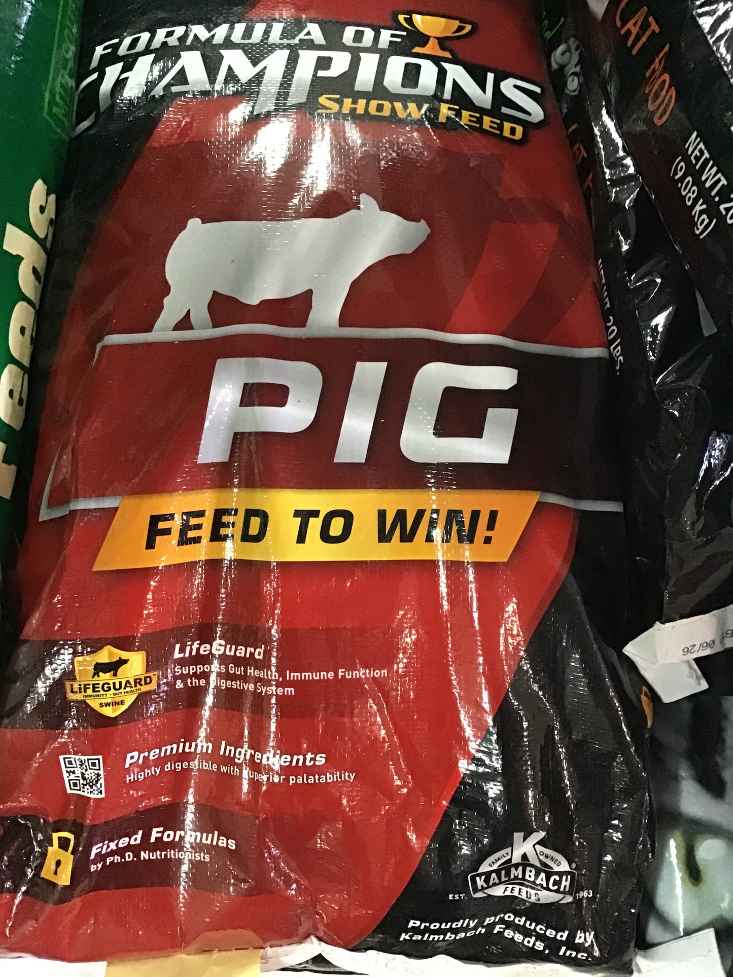 FOC show pig 18% meal