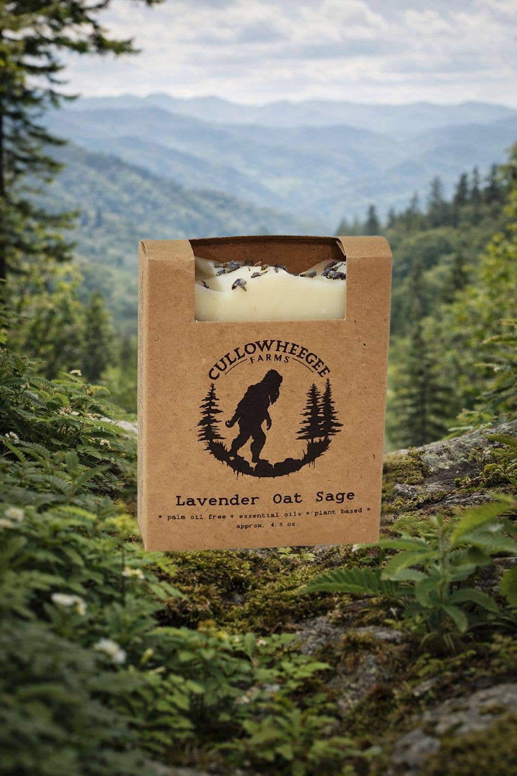 Lavender Oat Sage- Natural Body Soap
