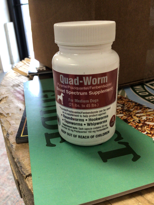Quad worm broad spectrum supplement 21-45lb