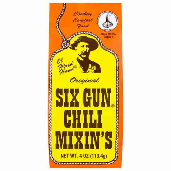 Six Gun Chili Mixin’s