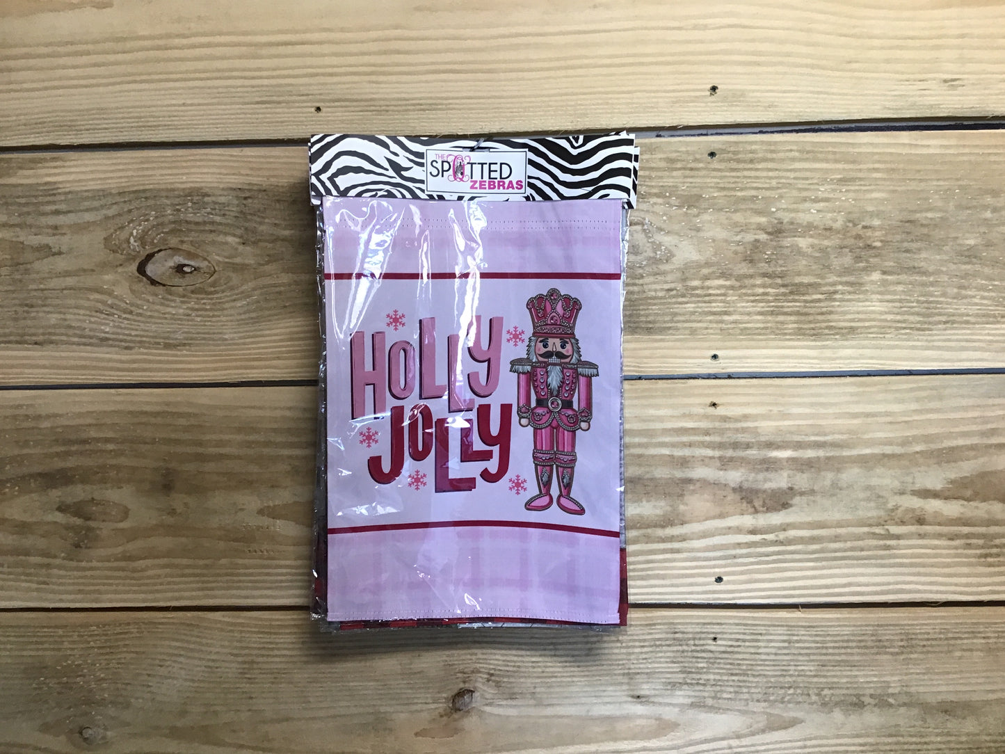 Garden Flag - Holly Jolly Christmas Nutcracker