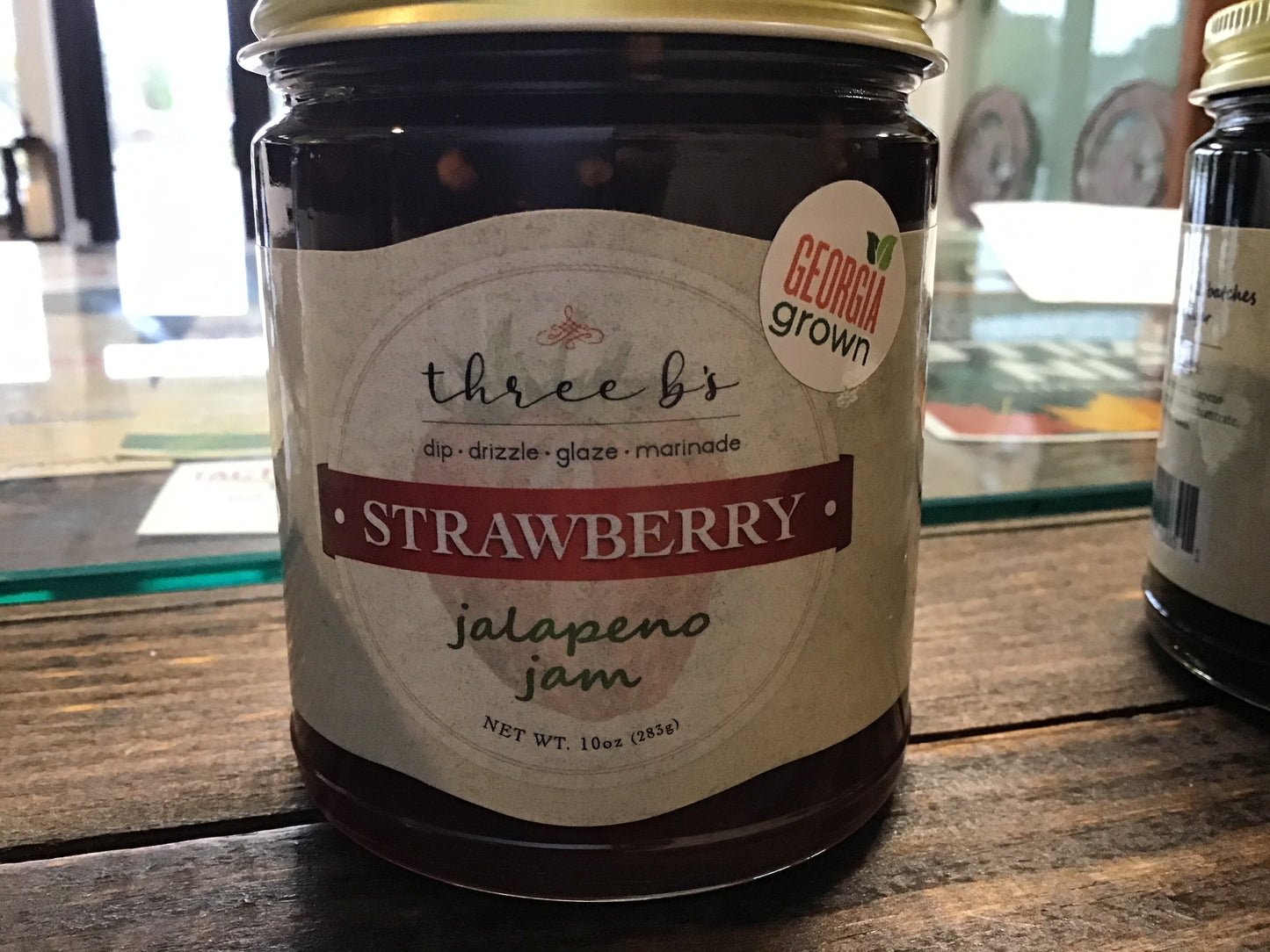 Three B’s  jalapeño jam