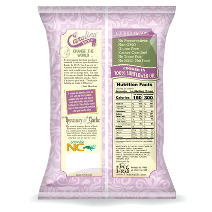 Rosemary & Garlic Carolina Kettle Potato Chips 2 oz