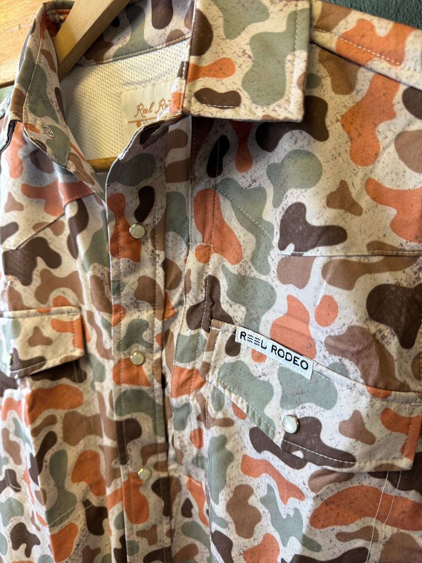 Reel Rodeo Long Sleeve Vaquero Camo