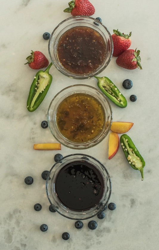 Three B’s  jalapeño jam