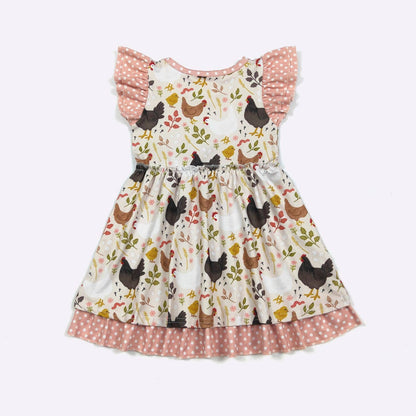 Chicken Chic Girls Dress