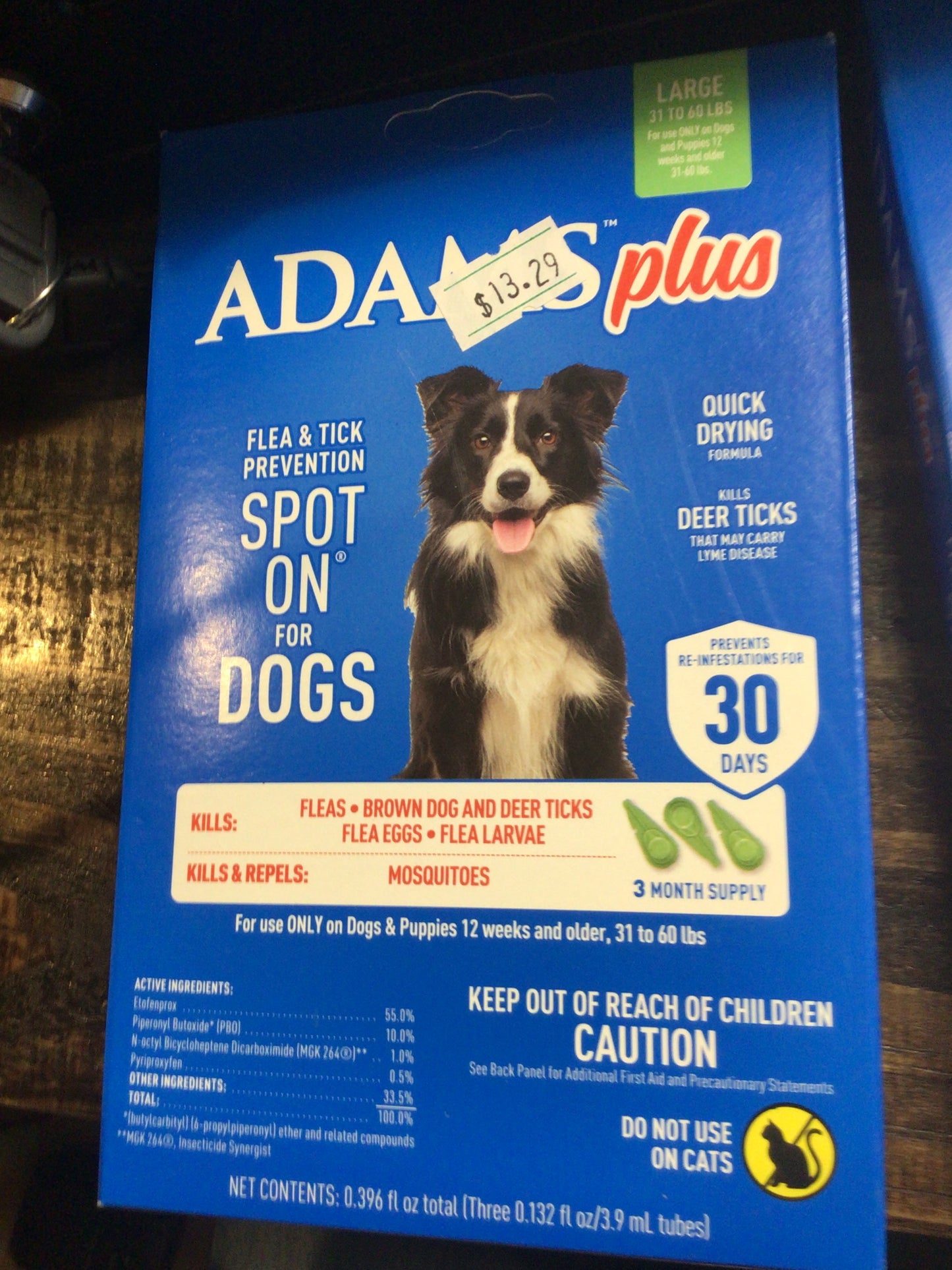Adam’s plus spot on for dogs