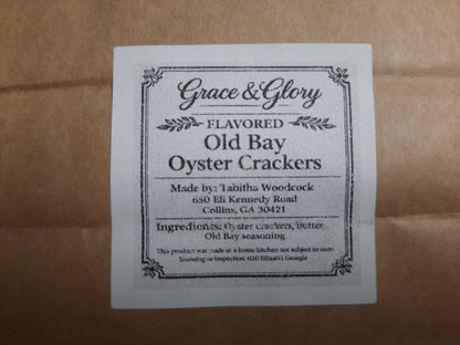 Grace & Glory Seasoned Oyster Crackers