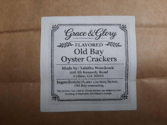 Grace & Glory Seasoned Oyster Crackers