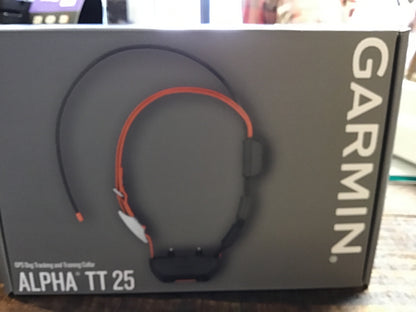 Garmin Alpha tt25 dog tracking/training collar