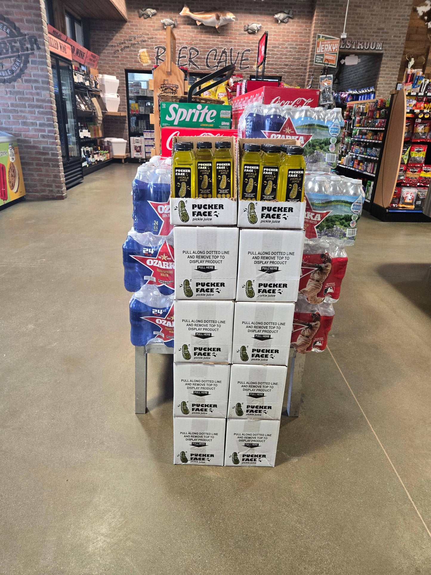 Pucker Face pickle juice 12 OZ Bottles