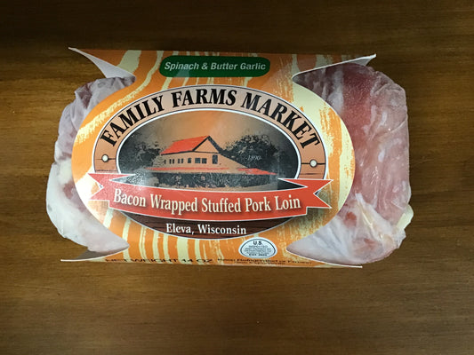 Family Farms Market Bacon Wrapped Pork Lion