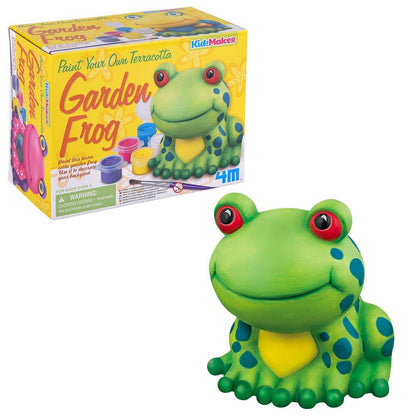 KidzMaker/Paint Your Own Terracotta Garden Frog