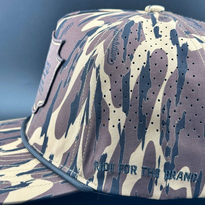 Cowboy Revolution Apparel Co. Atakapa Camo - Swampland Patch “Cowboy Hat”