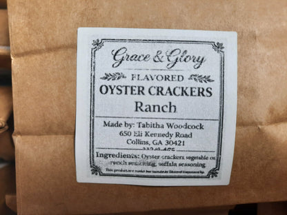 Grace & Glory Seasoned Oyster Crackers