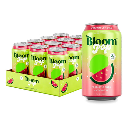 Bloom Pop Prebiotic Soda, 12oz