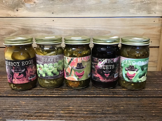 Sweet Treats Cowboy 8oz Jars