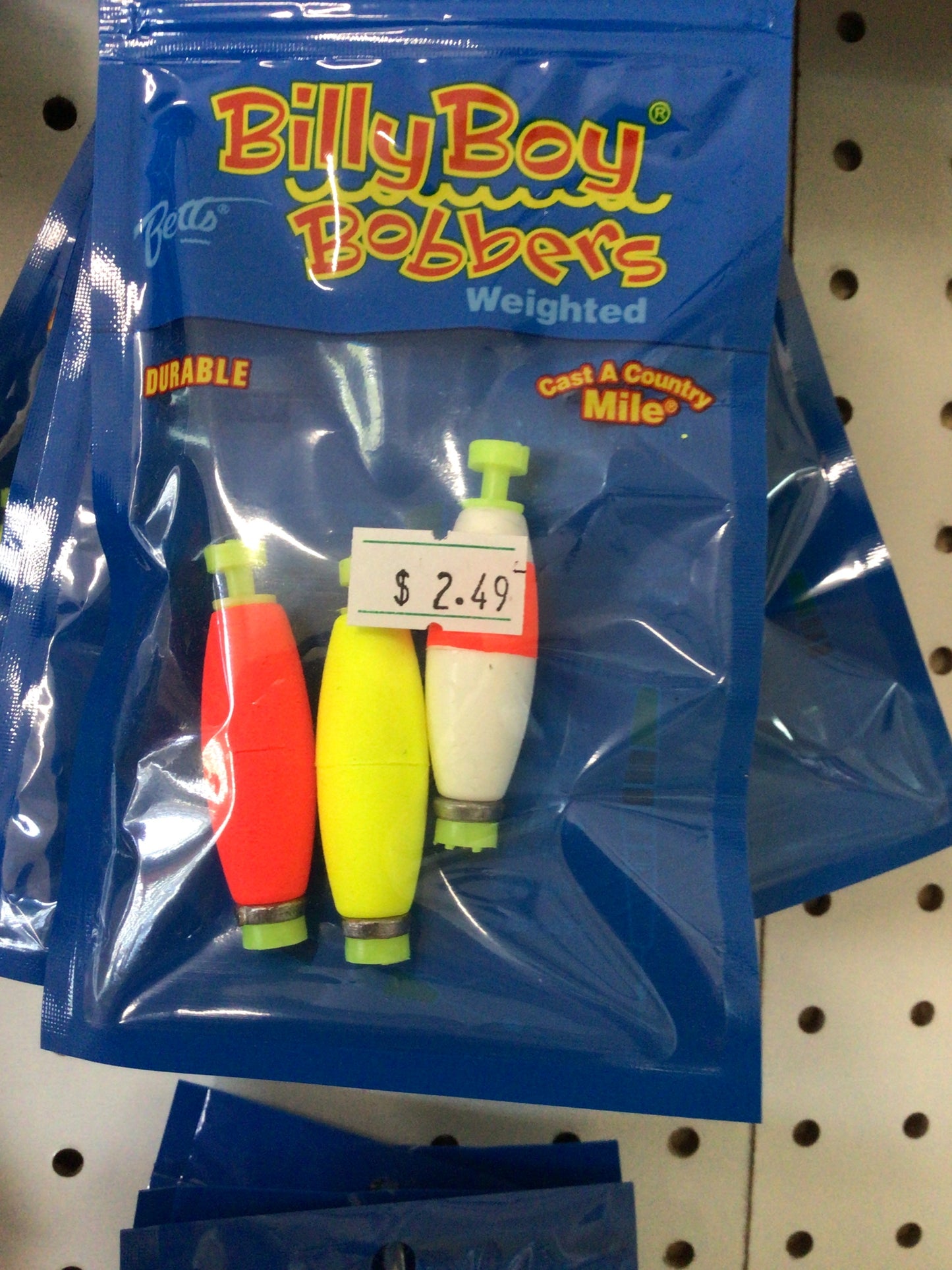 Billy boy bobbers small weighted
