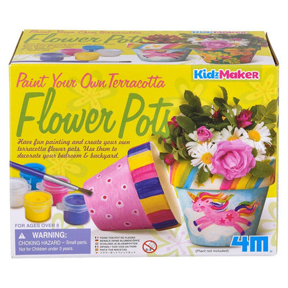 KidzMaker/Paint Your Own Terracotta Flower Pots